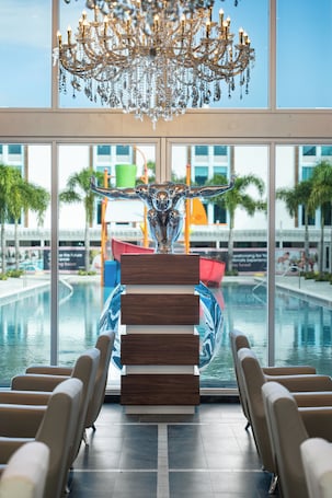 Reception. Kompose Boutique Resort at Theme Parks