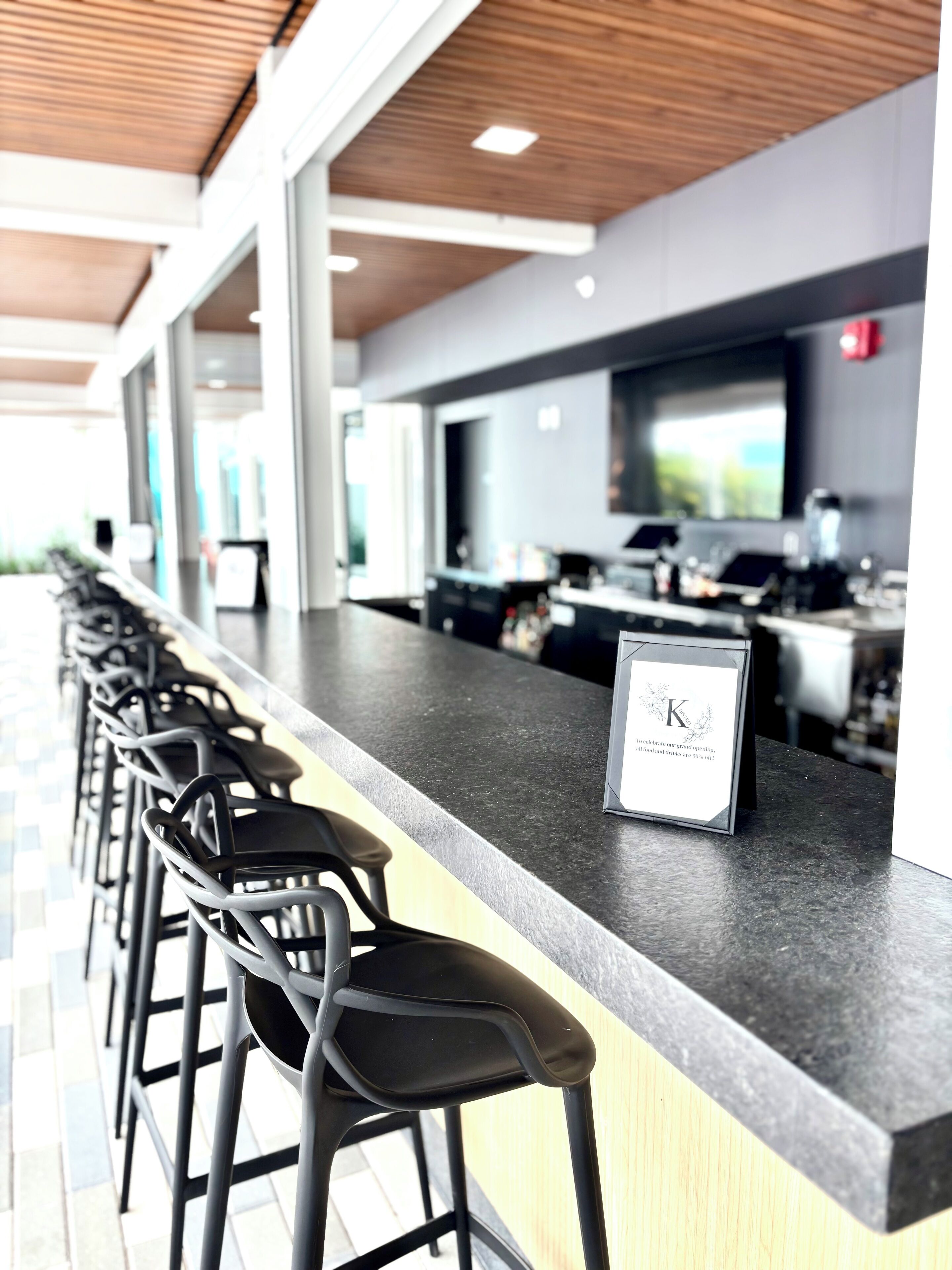 Poolside bar