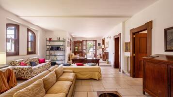 TV, fireplace, ping pong