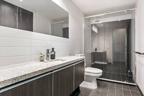 Hair dryer - Rooftop Pool 2BR Apt at Marvel Stadium with Free Parking (Docklands)