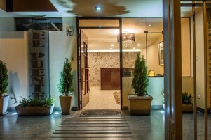 Fachada de la propiedad