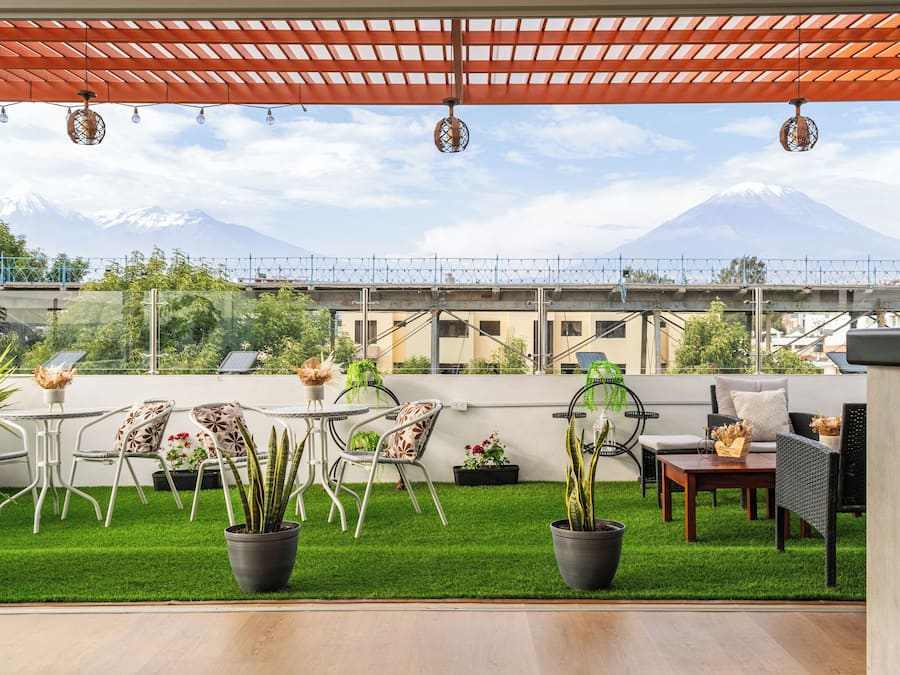 Terraza en la azotea