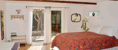 1 bedroom, iron/ironing board, travel crib, free WiFi