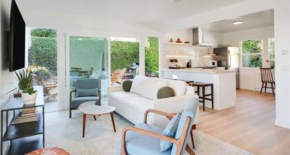 NEW! Shoreline Cottage - Ocean Views, across from Park, walk to the beach, dog OK