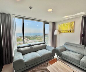 Blue Ocean Suite - Ocean View / 3-4 Pax | View from room - Blue Ocean Hotel 3 (Incheon)