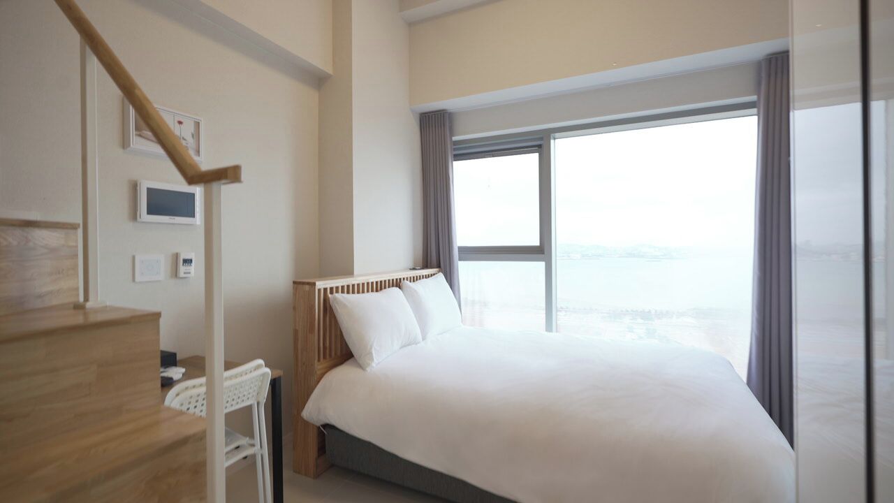 객실에서 보이는 전망