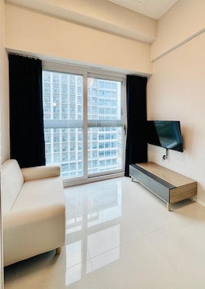 Blackout drapes, free WiFi, bed sheets - Blue Ocean Hotel 3 (Incheon)