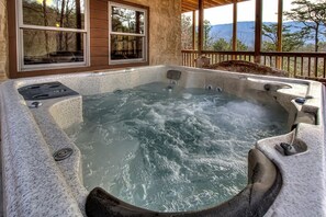 Bain à remous extérieur