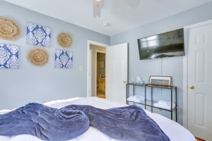 3 bedrooms, iron/ironing board, free WiFi, bed sheets