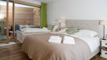 2 Schlafzimmer, kostenloses WLAN, Bettwäsche