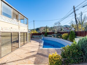 Pool - Large outdoor area with private pool and barbecue (Llagostera)