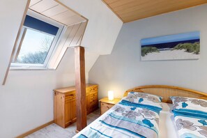 2 makuuhuonetta, ilmainen Wi-Fi, vuodevaatteet