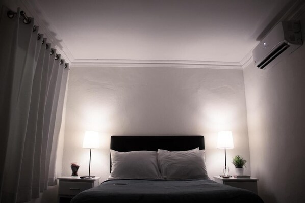 1 quarto, ferros/tábuas de passar roupa, Wi-Fi, roupa de cama