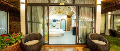 Basic Quadruple Room | Terrace/patio