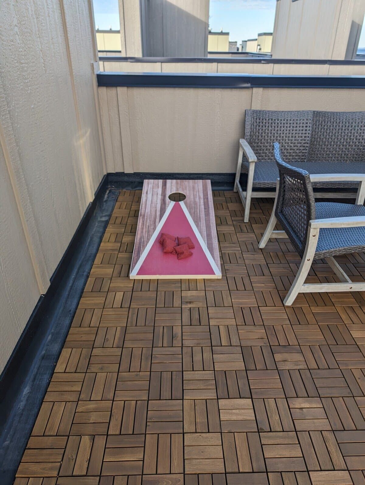 Enceinte de l’hébergement