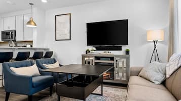 Téléviseur, foyer, bureau