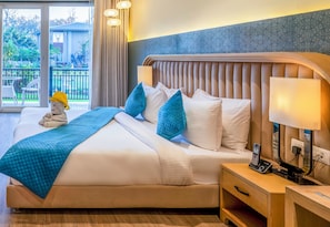 Premium kamer | 1 slaapkamer, een kluis op de kamer, een bureau