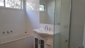 Douche, papier toilette