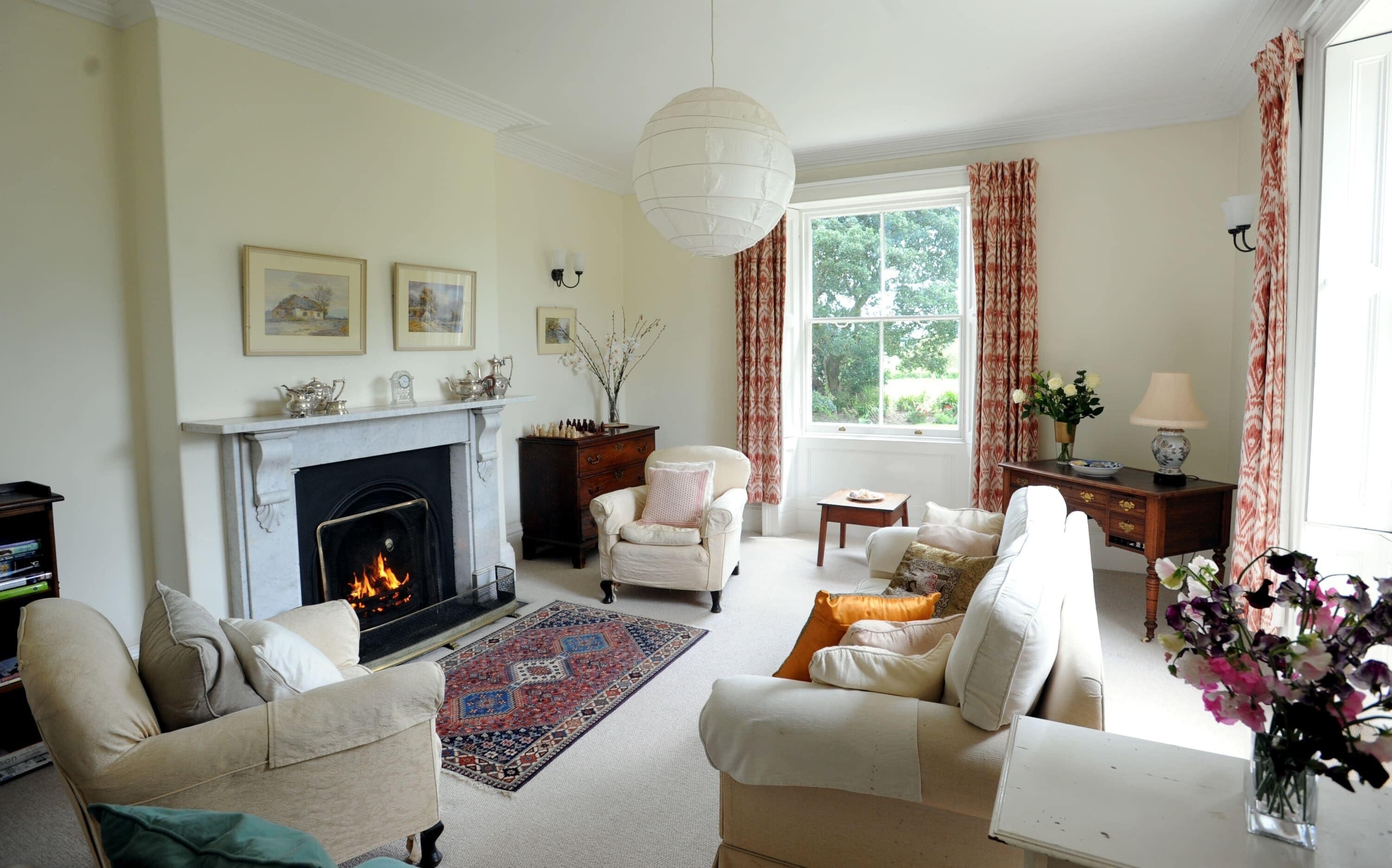 Télévision, cheminée, baby-foot, table de tennis de table