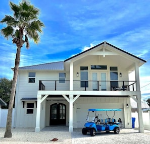 Exterior - Sun, Surf, and Sand|Walk to Beach|Heated Pool|Game Room|Pet Friendly (Panama City Beach)