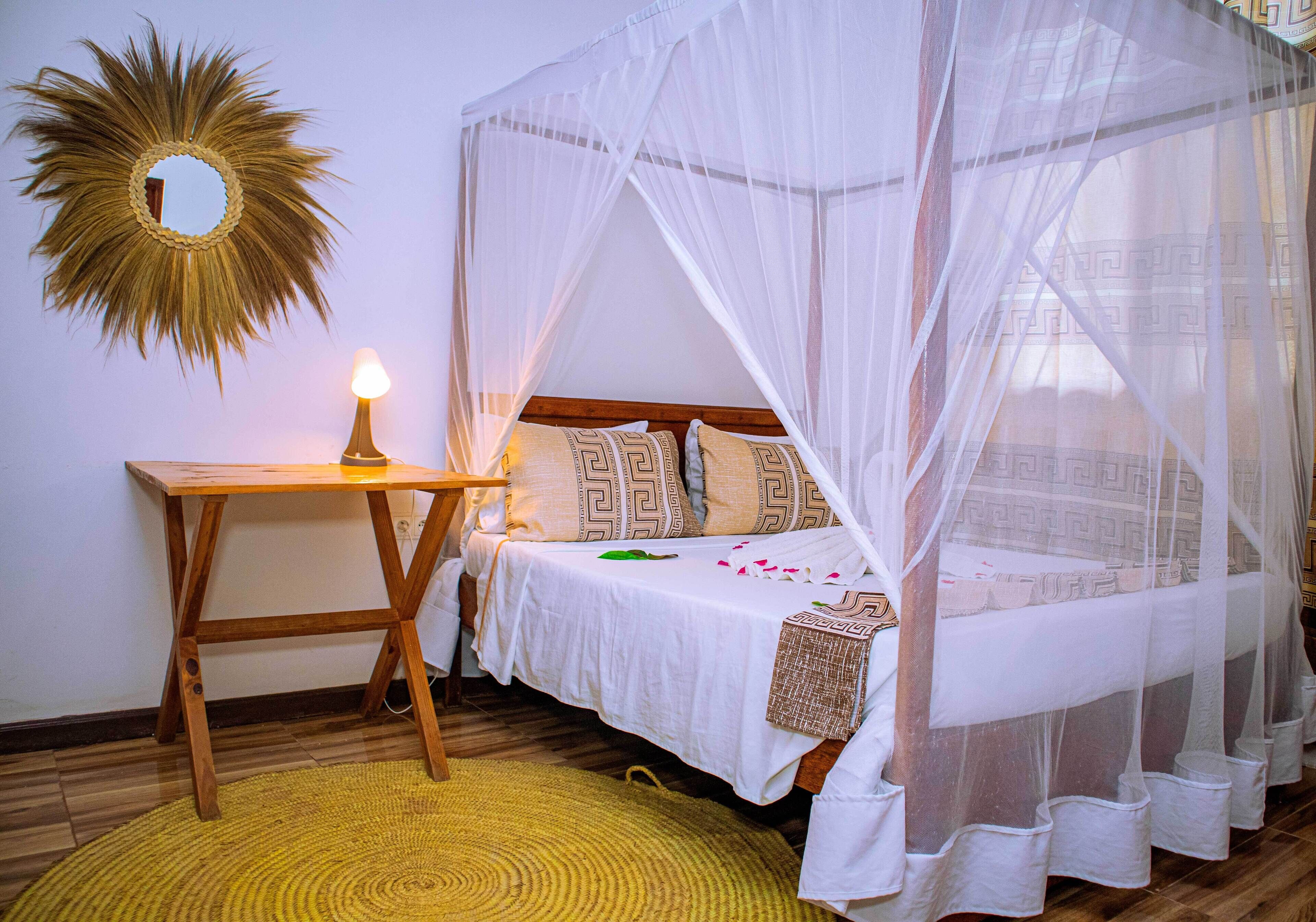 Ropa de cama de alta calidad, wifi gratis y ropa de cama 