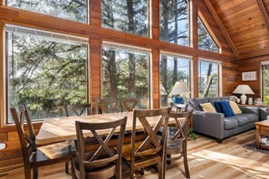 Interior - Fantastic Coastal Retreat in Wooded Setting, Pet Friendly, Short Walk to Beach, Huge Deck and Games (Cannon Beach)