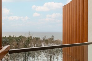 스튜디오, 발코니, 해변 | 발코니 전망