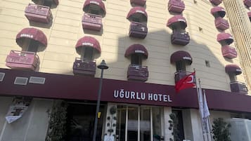 Voorkant van accommodatie