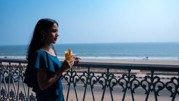 Executive-Doppelzimmer, Balkon, Meerseite | Balkon