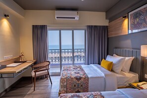 Executive Twin Room, Balcony, Sea Facing | In-room safe, laptop workspace, iron/ironing board, free WiFi - Regenta Central Puri Odisha (Brahmagiri)