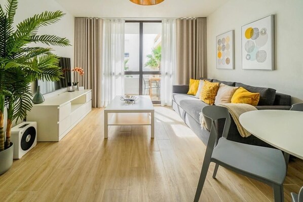 Living area - T1 Near the Sea/junto ao Mar (Quarteira)