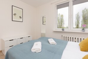 Apartament, 1 dormitori, balcó | 1 dormitori i roba de llit