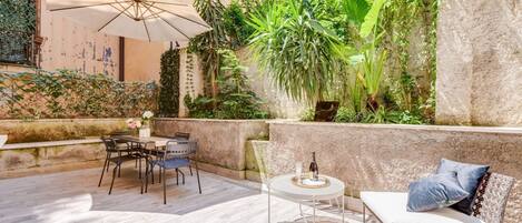 Udendørs spisemuligheder