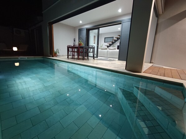 Outdoor pool - Villa O'lhaya Moderne et Proches de Toutes Commodités (Saint-Joseph)