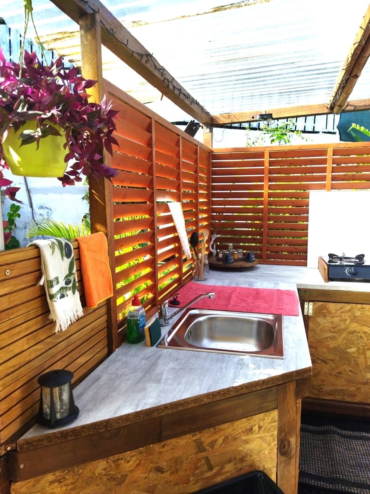 Enceinte de l’hébergement