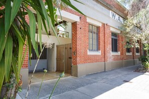 Exterior detail - Located in the Old Tannery just minutes walk to Central Fremantle's vibrant City Centre.<br>What you will enjoy:<br>* Peaceful location yet central to markets<br>* Free secure parking for 1 car undercover<br>* Climate controlled air conditioning<br>* (Fremantle)