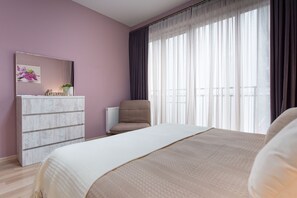 2 soveværelser, strygejern/strygebræt, Wi-Fi, sengetøj