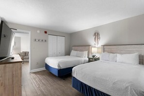 2 bedrooms, internet, bed sheets - Elevated Serenity: Ocean View Ste Free Breakfast (Myrtle Beach)