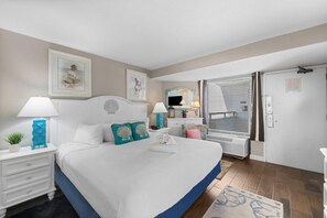2 bedrooms, WiFi, bed sheets - Jaw-Dropping Ocean View King Ste w/Breakfast (Myrtle Beach)