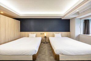 Deluxe Twin Room, Non Smoking (45㎡) | Desk, free WiFi, bed sheets - L stay & grow HARUMI (Tokyo)