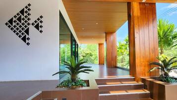 Fassade der Unterkunft