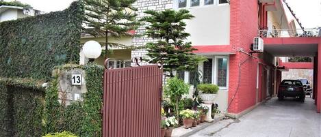 Façade de lâhĂ©bergement