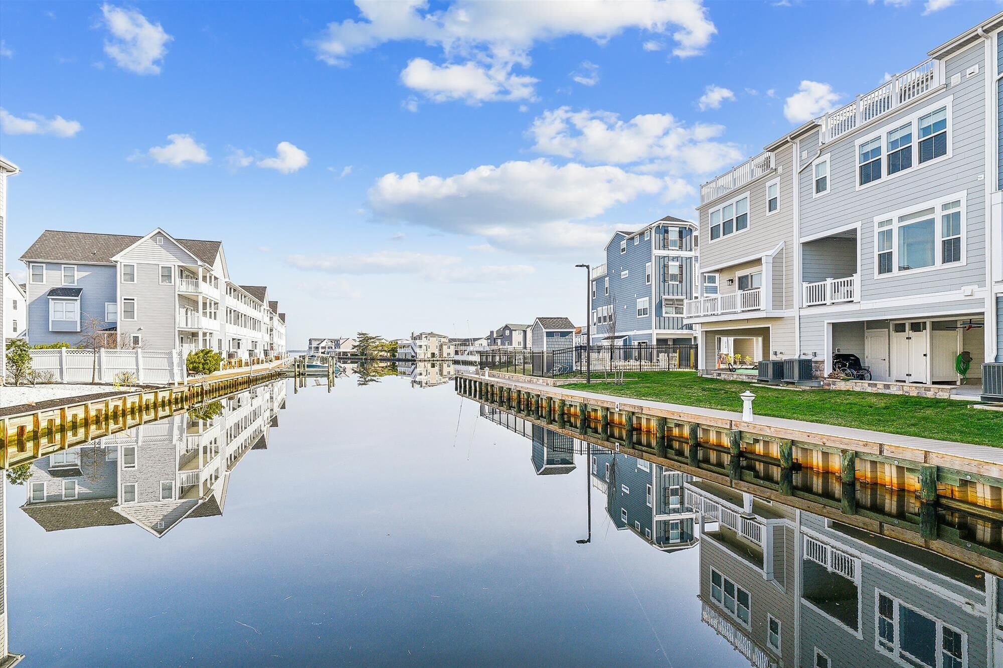 NEW LISTNG 2024!  Lovely new vacation townhome located on the canal in one of Fenwick Islands’ newest communities, The Townes at Bayshore Village!