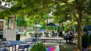 Opções para refeição ao ar livre