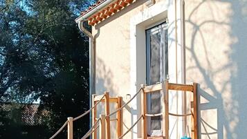 Façade de l’hébergement