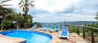 Villa Rosseles - vista montaña, aire acondicionado, piscina privada, barbacoa