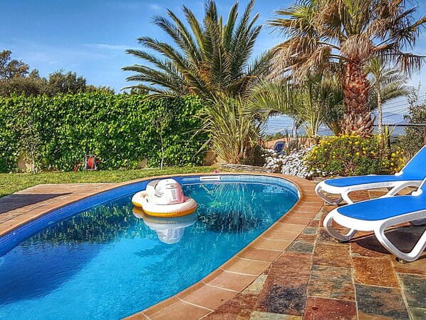 Pool - Villa Rosseles - vista montaña, aire acondicionado, piscina privada, barbacoa (Lloret de Mar)