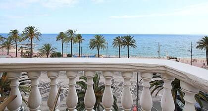 Modern Sea View Apartment in Lloret de Mar for 2/4 People