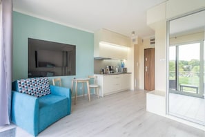 Interior - Comfortable Studio | Parking, Balcony, Close to the Beach (Miedzyzdroje)