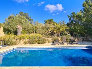 Pool - Spacious villa with private pool near Lloret de Mar (Lloret de Mar)